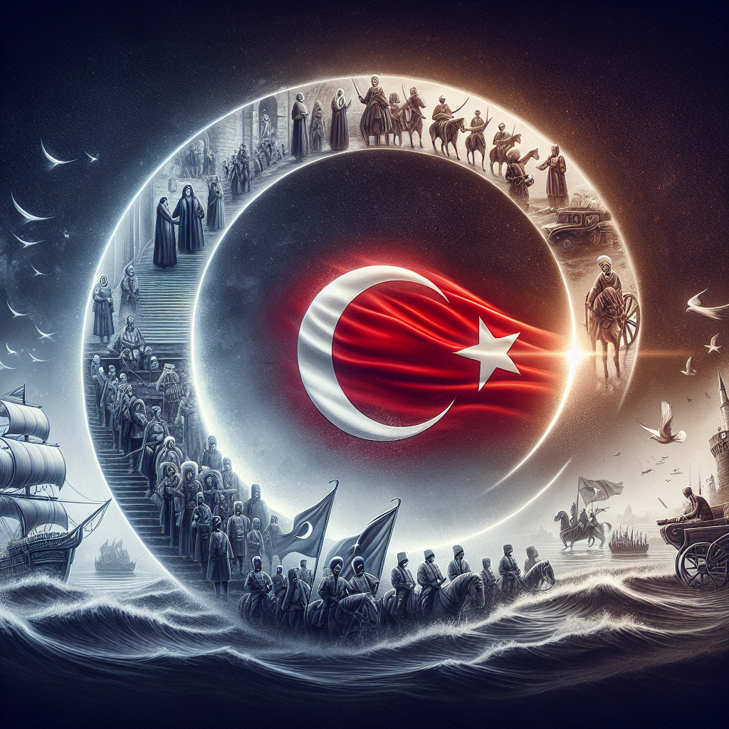 Türk Bayrağındaki Ay ve Yıldız Nereden Geliyor ? İşte Şanlı Türk Bayrağımızın Tarihi