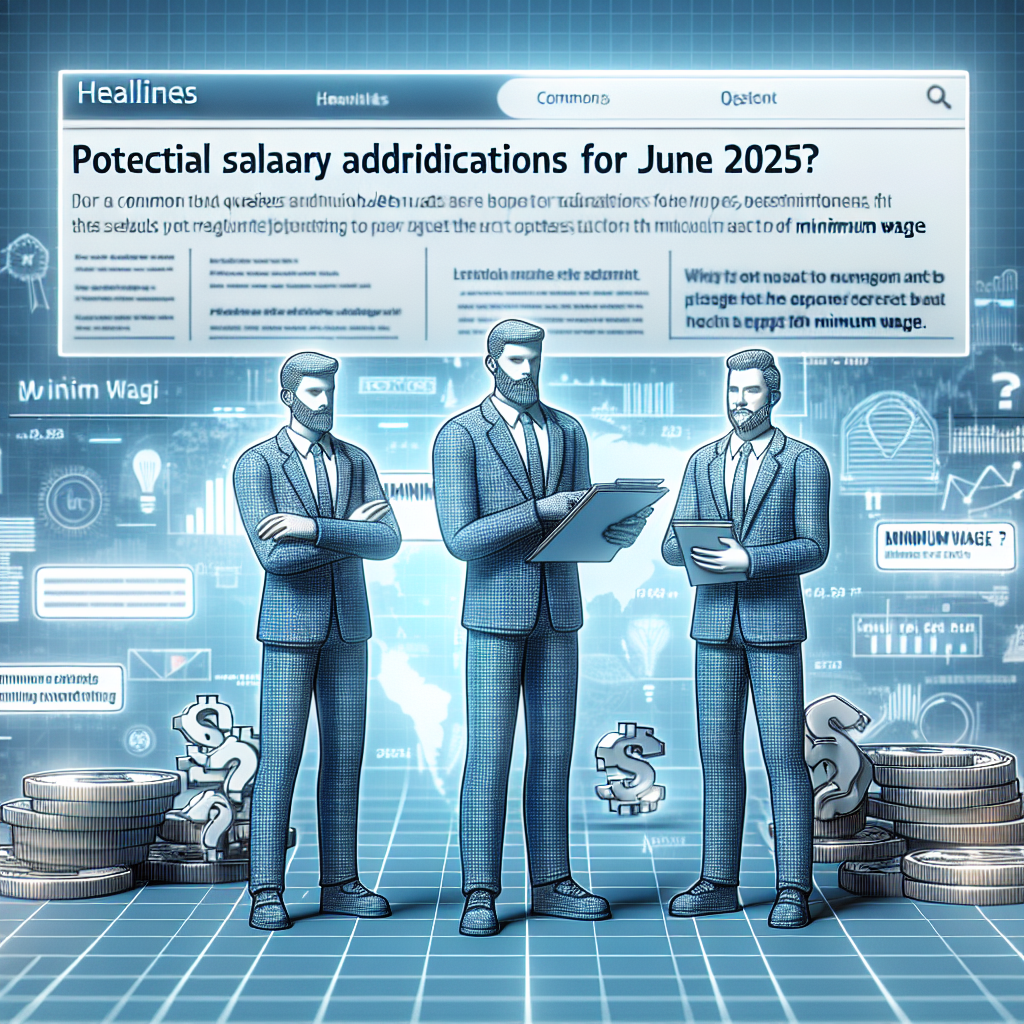 Haziran 2025 Asgari Ücrete Zam Yapılacak mı ? İşte Merak Edilenler