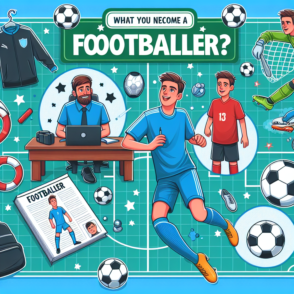 Futbolcu olmak için nelere ihtiyacınız var ? işte kapsamlı bir rehber