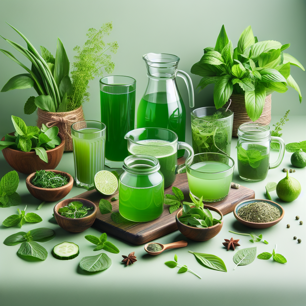 Yeşil Bitkili İçeceklerin Getirdiği Sağlık