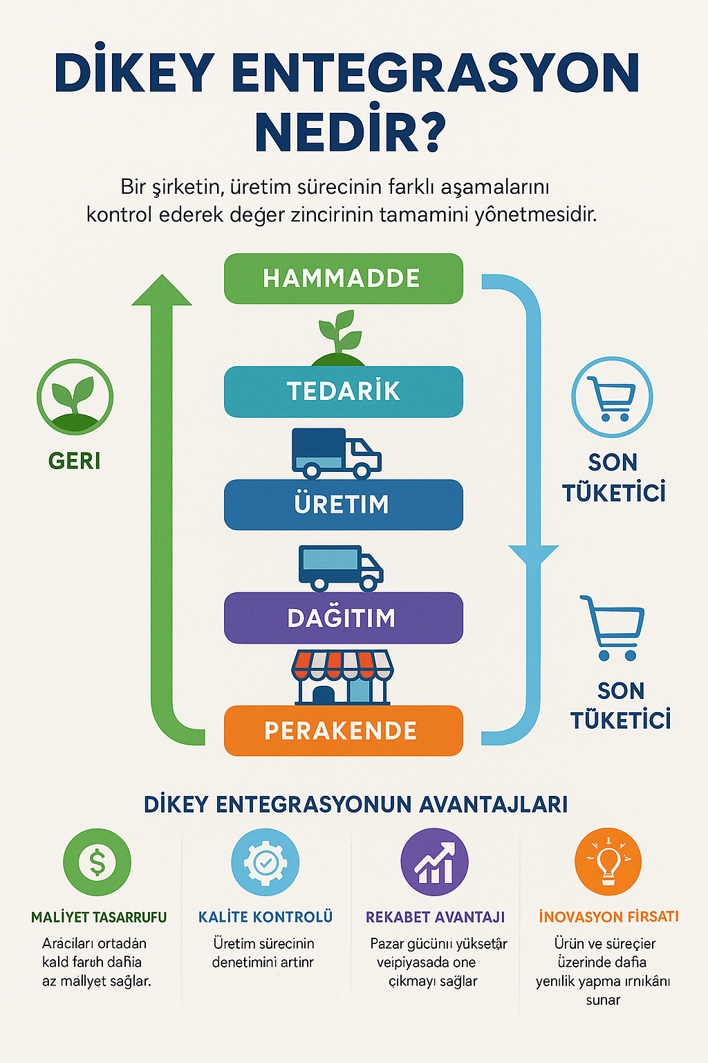 Dikey Entegrasyon ( Dikte Entegrasyon ) Nedir ?