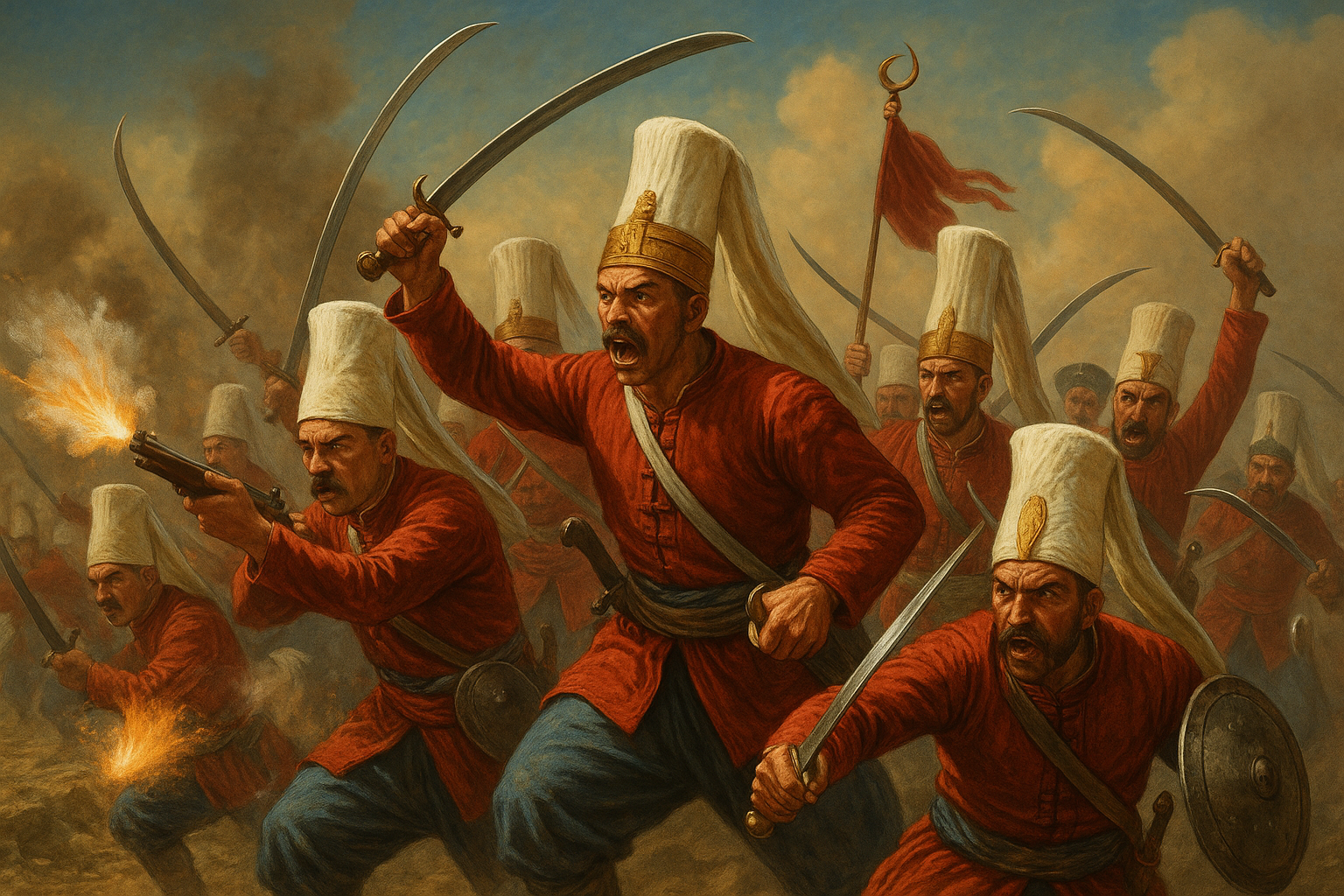 Yeniçeri (Eski Asker ) Padişah 2. Mahmut Ayaklanması